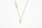 Birthstone Cross Necklace