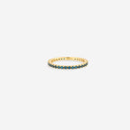 December Birthstone Eternity Stacking Ring