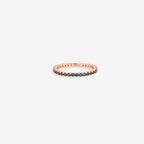 December Birthstone Eternity Stacking Ring