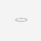 April Birthstone Eternity Stacking Ring