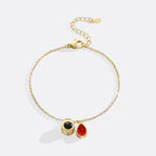 Birthstone Photo Bracelet