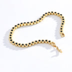 Black Gemstone Bracelet