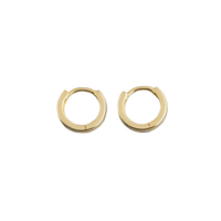 Block Huggie Earrings