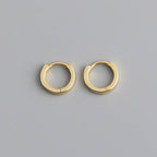 Block Huggie Earrings