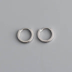 Block Huggie Earrings