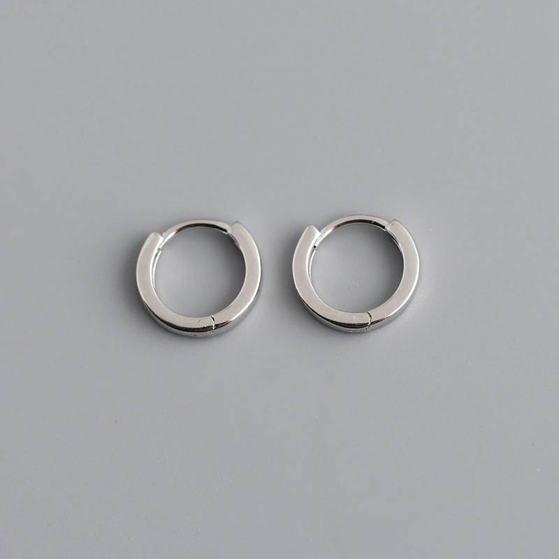 Block Huggie Earrings