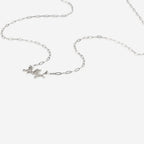Fairy Name Necklace with Paperclip Chain
