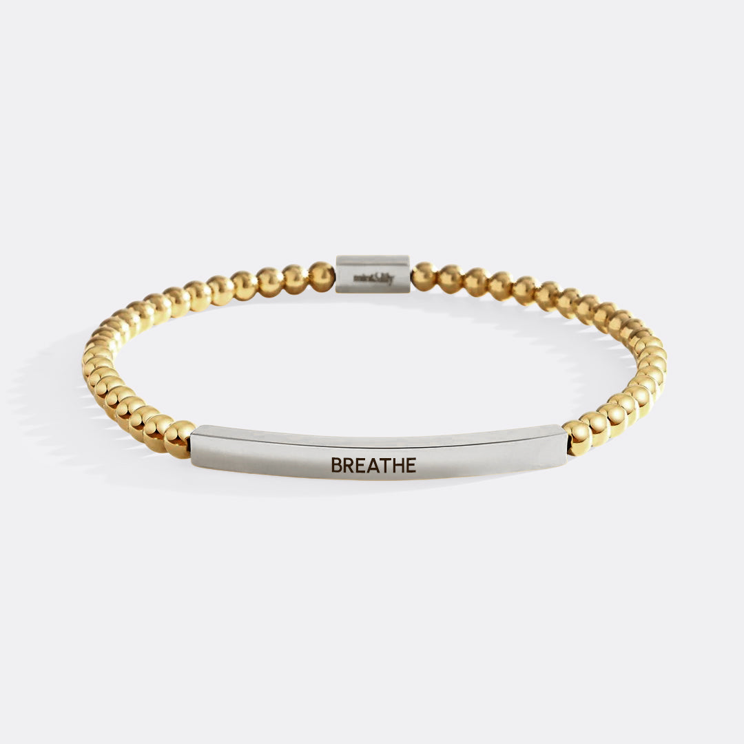 Breathe Beaded Inspire Bracelet