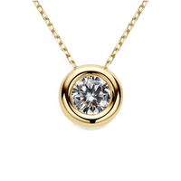 Bubble Solitaire Necklace