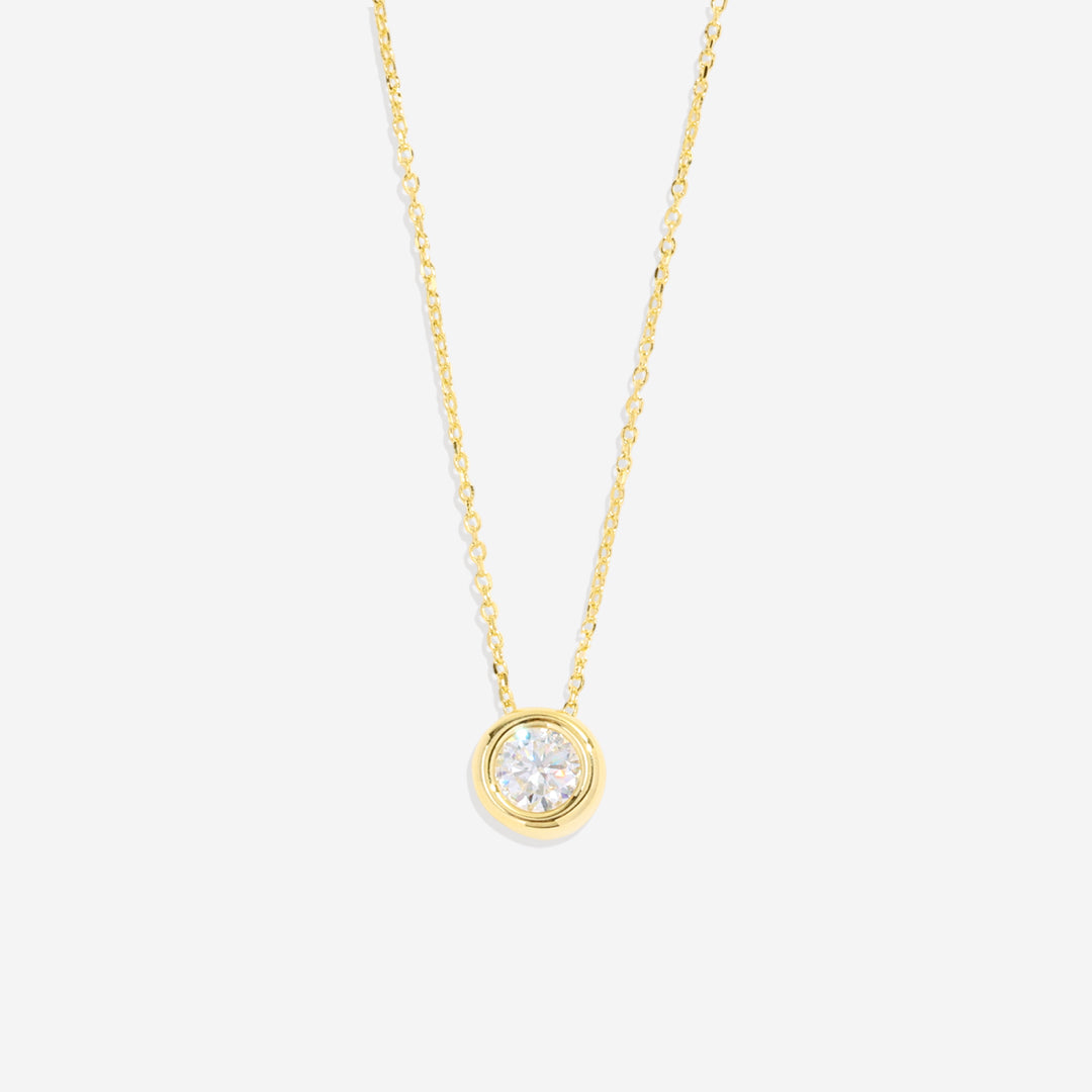 Bubble Solitaire Necklace