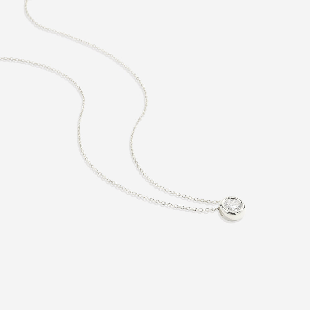 Bubble Solitaire Necklace