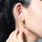Cherub Gold Hoops