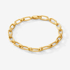 Chunky Paperclip Chain Bracelet