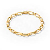Chunky Paperclip Chain Bracelet