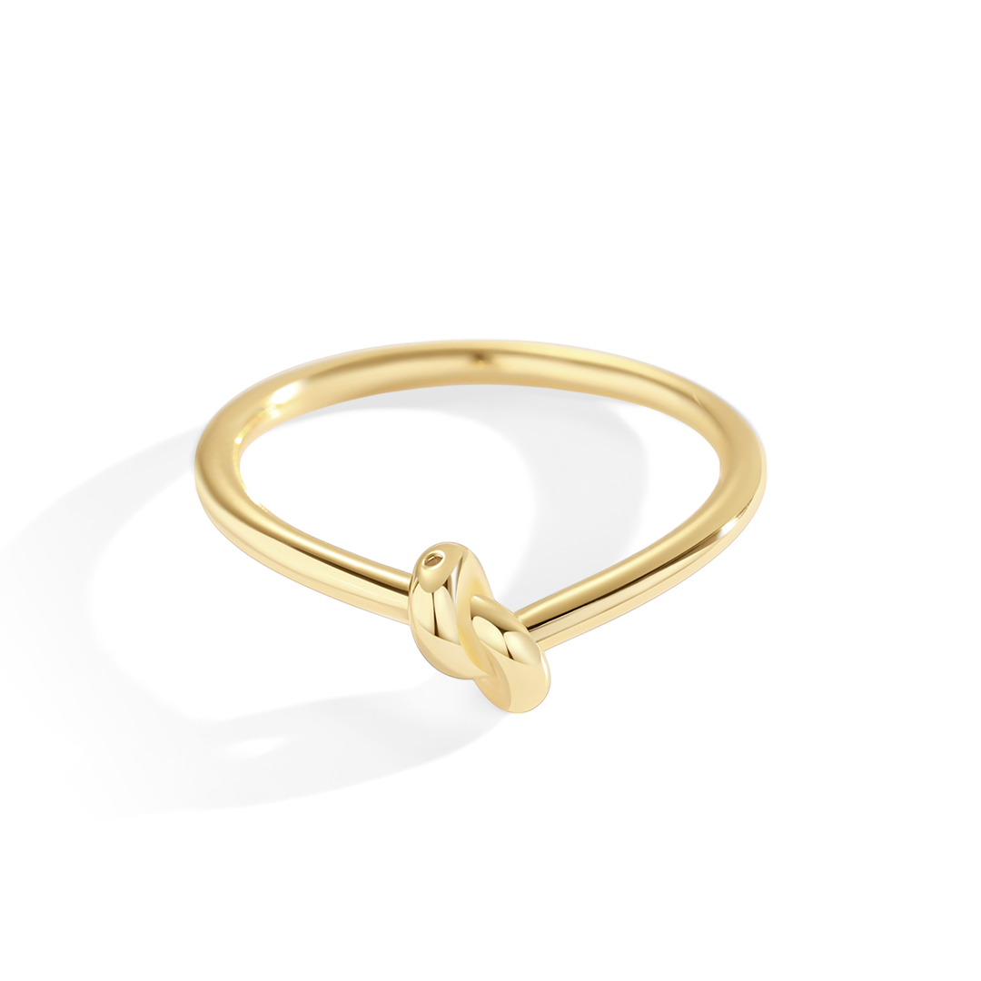 Classic Gold Knot Ring