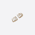 Claw Stud Wrap Earrings
