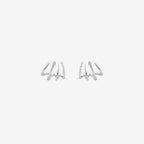 Claw Stud Wrap Earrings