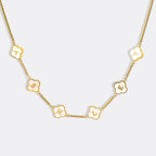 Clover Custom Name Necklace