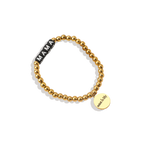 Custom Waterproof Gold Beaded Friendship Bracelet