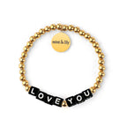 Custom Waterproof Gold Beaded Friendship Bracelet