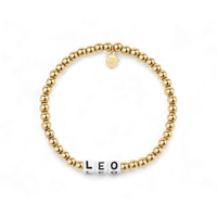 Custom Waterproof Gold Beaded Friendship Bracelet