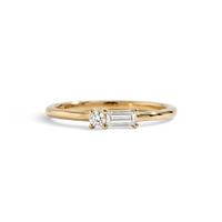 Dainty Baguette Ring