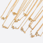 Dainty Birth Flower Necklace