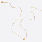 Dainty Bubble Heart Necklace