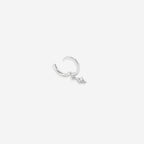 Dainty Diamond Charm Earrings