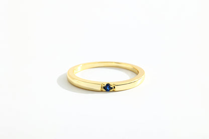 Dainty Stackable Birthstone Ring