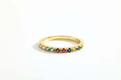 Dainty Stackable Birthstone Ring
