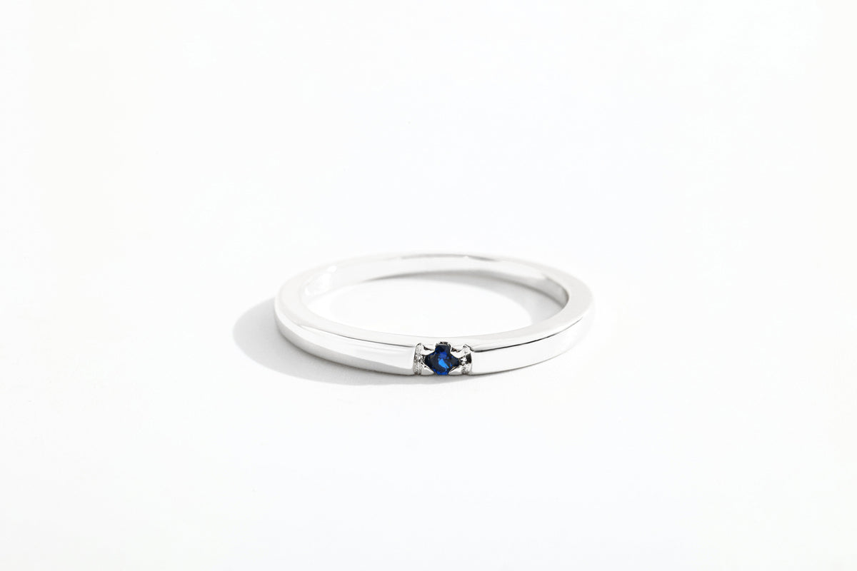 Dainty Stackable Birthstone Ring