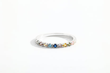 Dainty Stackable Birthstone Ring