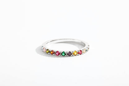 Dainty Stackable Birthstone Ring
