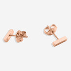 Dainty Bar Stud Earrings