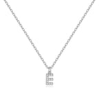 Pavé Uppercase Initial Necklace