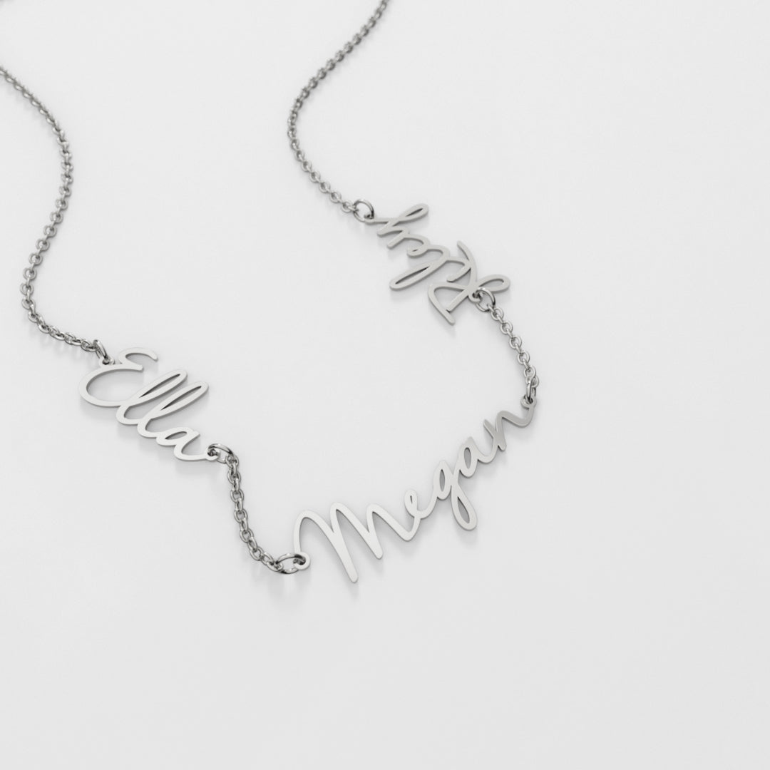 Fairy Multiple Name Necklace | Add Up to 4 Names
