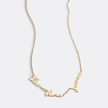Fairy Multiple Name Necklace | Add Up to 4 Names