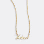 Fairy Name Necklace – Close Fit