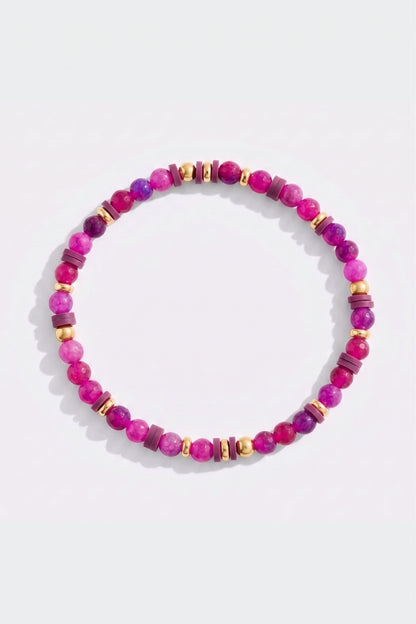 Stacking Birthstone Beaded Bracelet