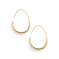 Fluid Hoop Earrings