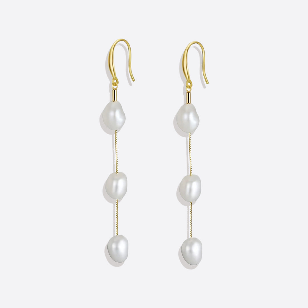 Freshwater Pearl Drop Earrings
