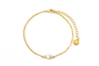 Glimmering Pearl Bracelet