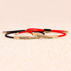 Not Sisters By Blood But Sisters By Heart Inspire Bracelet