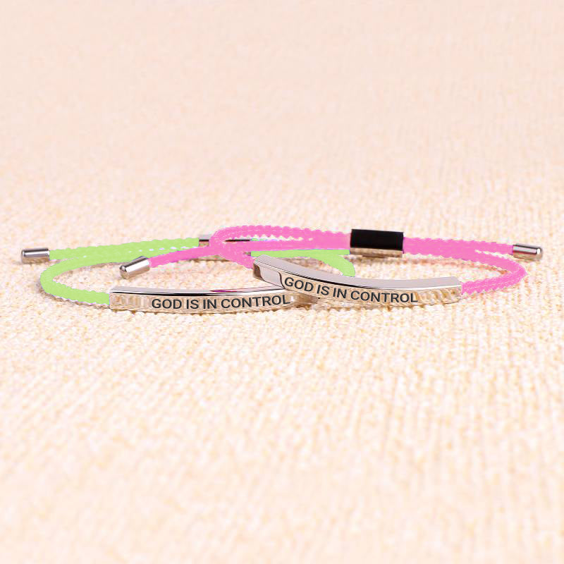 God Is In Control Inspire Bracelet
