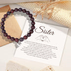 To My Sister Stone Bracelet