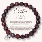 To My Sister Stone Bracelet