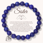 To My Sister Stone Bracelet