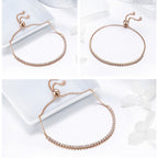 Thin Tennis Bracelet