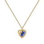 Handmade Pressed Flower Photo Heart Locket
